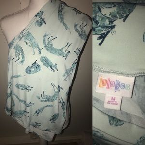Lularoe Fox Azure Skirt medium